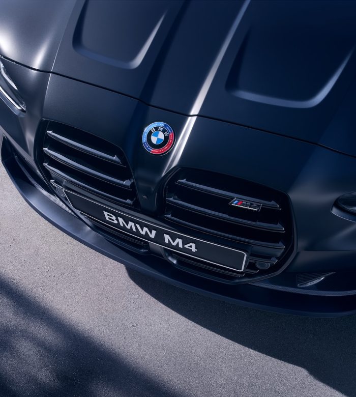 Photo focus sur le logo BMW